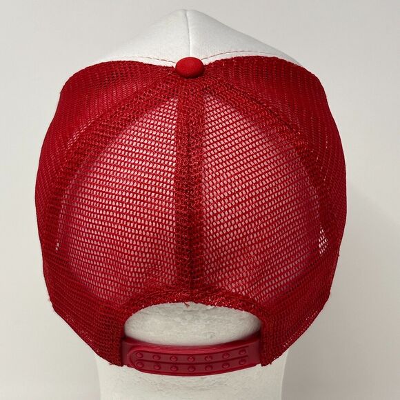 Vintage NOAC Purdue University Trucker Hat Baseball Cap BSA Boy Scouts 1994 Red - Picture 3 of 12